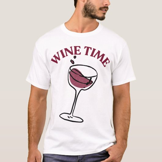 Weinzeit T-Shirt (Vorderseite)