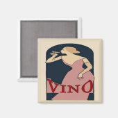 Weinzeit, Vino Magnet (Vorderseite/Rückseite)