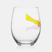 Weinzeit Weinglas Ohne Stiel (Rechts)