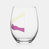 Weinzeit Weinglas Ohne Stiel (Links)