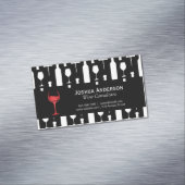 Weinzubehör Magnetische Visitenkarte (Beispiel)
