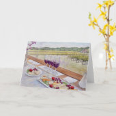 Weinzug Happy Hour Karte (Gelbe Blume)