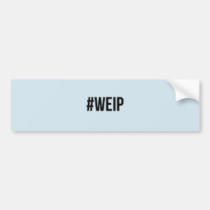#WEIP Autoaufkleber