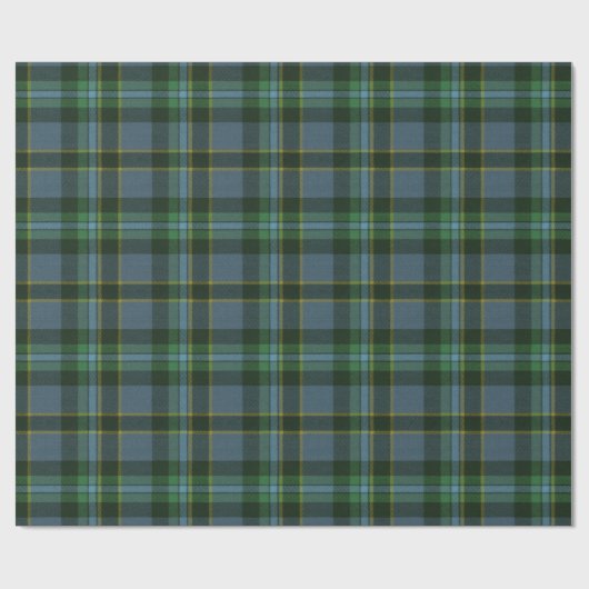 Weir Ancient Original Scottish Tartan Geschenkpapier (Flach)
