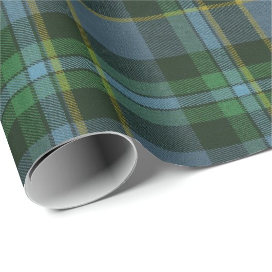 Weir Ancient Original Scottish Tartan Geschenkpapier (Rolleneckpunkt)