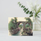 Weir Bridge Killarney Steinbrücke Postkarte (Stehend Vorderseite)