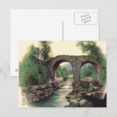 Weir Bridge Killarney Steinbrücke Postkarte (Vorne/Hinten)