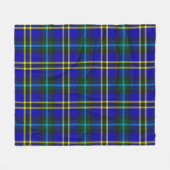 Weir Modern Kariert Fleecedecke (Vorderseite (Horizontal))