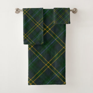 Weir Modern Original Scottish Tartan Badhandtuch Set