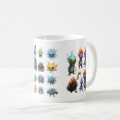Weird Alien Bugs Kaffeetasse (VorderseiteRechts)