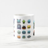 Weird Alien Bugs Kaffeetasse (Mittel)