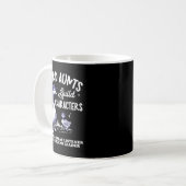Weird Aunt Builds Character Funny Silly Goose Aunt Kaffeetasse (Vorderseite Links)