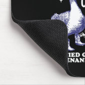 Weird Aunt Builds Character Funny Silly Goose Aunt Mousepad (Ecke)