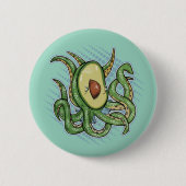 Weird Avocado Button (Vorderseite)