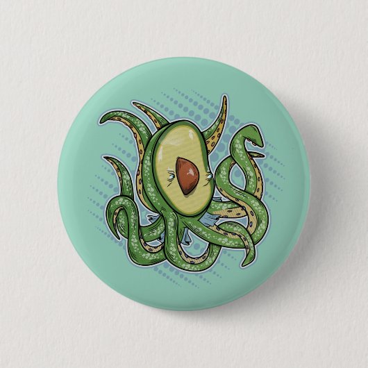 Weird Avocado Button (Vorderseite)