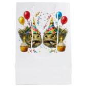 Weird Birthday Fish Heads Mittlere Geschenktüte (Rückseite)