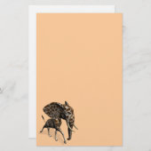 Weird Elephant Giraffe Hybrid Briefpapier (Vorne/Hinten)