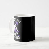 Weird Flex Ich Nenne Es Minimalistisches Kletterde Kaffeetasse (Vorderseite Links)