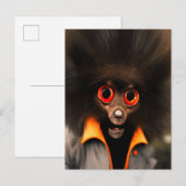 Weird Furry Creature  Postkarte (Vorne/Hinten)