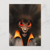 Weird Furry Creature  Postkarte (Vorderseite)