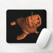 Weird Halloween Walrus Mousepad (Mit Mouse)