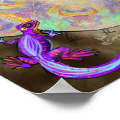 Weird Lizards Poster (Ecke)