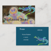 Weird Lizards Visitenkarte (Vorne/Hinten)