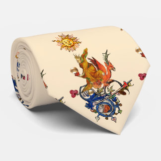 WEIRD MEDIEVAL BESTIARY,ALCHEMIST,RED DRAGON ,SUN KRAWATTE