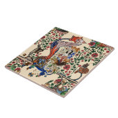 WEIRD MEDIEVAL BESTIARY Dragon and Spinning Harpy Fliese (Seite)