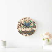 WEIRD MEDIEVAL BESTIARY HUNTER CAT, BIRD, FALCON RUNDE WANDUHR (Zuhause)