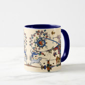 WEIRD MEDIEVAL BESTIARY KRIEG UNICORNS COMBAT MONK TASSE (VorderseiteRechts)