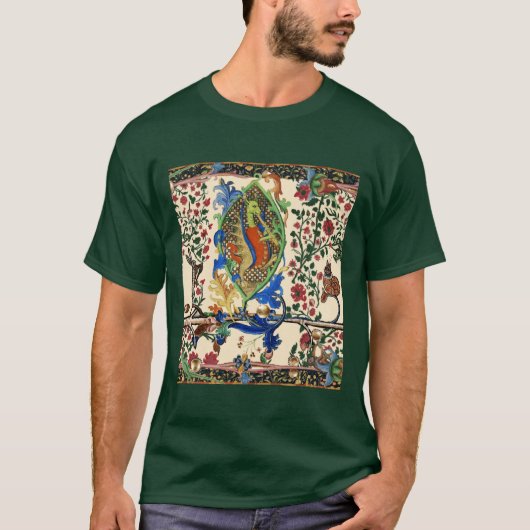 WEIRD MEDIEVAL BESTIARY MAKING MUSIC1 funny family T-Shirt (Vorderseite)