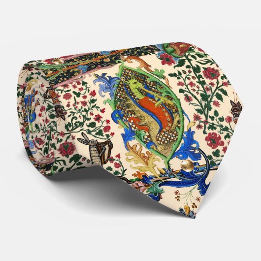 WEIRD MEDIEVAL BESTIARY MUSIC, DRAGON PLAYPFLUTE KRAWATTE (Gerollt)