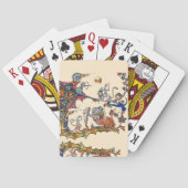 WEIRD MEDIEVAL BESTIARY WAR Snails ,Killer Rabbit Spielkarten (Rückseite)