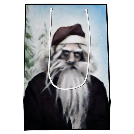 Weird Santa Mittlere Geschenktüte (Rückseite)