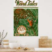 Weird Tales 1925 Cover - Monster der Grube Poster (Küche)