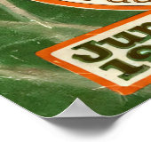 Weird Tales 1925 Cover - Monsters of the Pit Poster (Ecke)