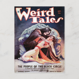 Weird Tales Band 24 Nummer 03 September 1934 Postkarte