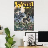 Weird Tales Jazz Satyr Poster (Heimbüro)