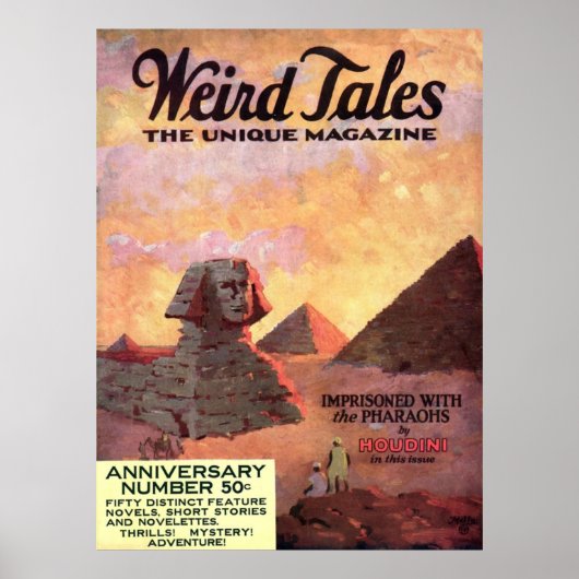 Weird Tales Magazine MAY 1924 Poster (Vorne)