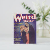 Weird Tales Vampire Comic Book Postkarte (Stehend Vorderseite)