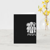 Weird Teachers Build Character Funny Teacher Appre Karte (Gelbe Blume)