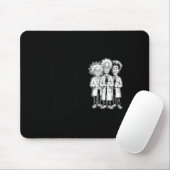 Weird Teachers Build Character Funny Teacher Appre Mousepad (Mit Mouse)