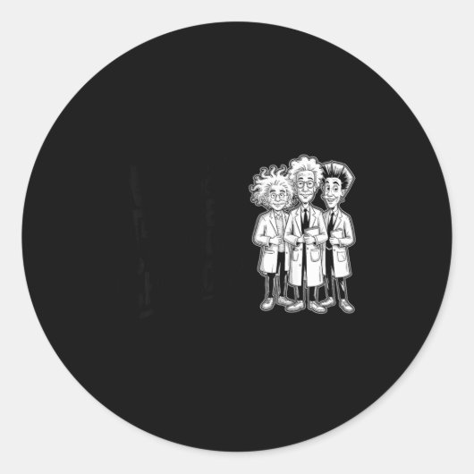 Weird Teachers Build Character Funny Teacher Appre Runder Aufkleber (Vorderseite)