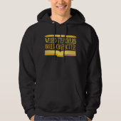 Weird Teachers Build Character Funny Teaching Fun Hoodie (Vorderseite)