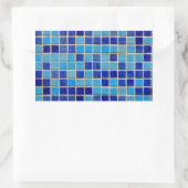 Weird Tetris.jpg Rechteckiger Aufkleber (Tasche)