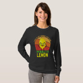 Weird This is My Human Costume I'm Really A Lemon T-Shirt (Vorne ganz)