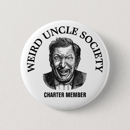 Weird Uncle Society Vintage Button (Vorderseite)