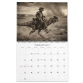 Weird West Alien Cowboy Dinosaur Kalender (Feb 2027)
