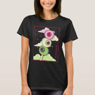 Weirdcore Ästhetisch Japanisch Dango Mochi Eyeball T-Shirt